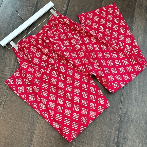 PRINTED  PANTS SIZE L NWOT - Picture 6 of 17